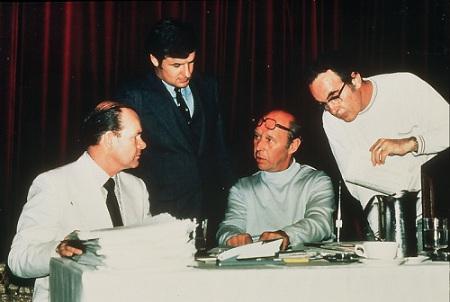 Geoffrey Maitland, Gregory Grieve, Freddy Kaltenborn and Stanley Paris in Montreal in 1974